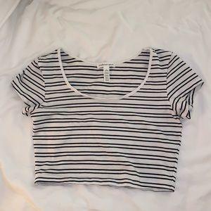 Scoop Neck Crop Top